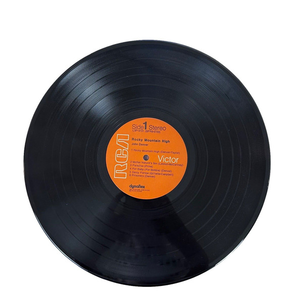 John Denvers Greatest Hits Rocky Mountain High LP Vinyl RCA Records Album 70s - Picture 7 of 15